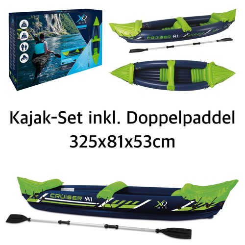 Aufblasbares kajak set 325cm - kajak-set,