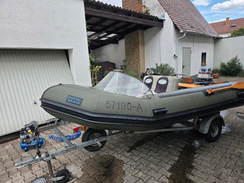 Schlauchboot motorboot - schlauchboot,