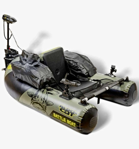 Black cat battle boat - black,