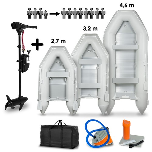 Eberth schlauchboot mit - schlauchboot, motor